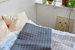 Hay - Sengetæppe - Mega Dot - Dark Grey -195 x 245 cm