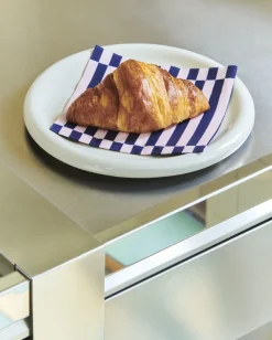 Hay - Servietter - Dinner - 20 stk. 40x40 cm - Lys pink/Mørk blå Striber