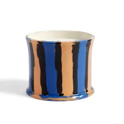 HAY - Stripe Scented Candle, Mint Leaf