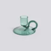 Hay - Tiny Candleholder - Curved - Aqua