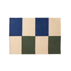 Hay - Tæppe - Ethan cook flat works - peach green check - str. 170 x 240 cm