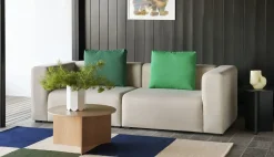 Hay - Tæppe - Ethan cook flat works - peach green check - str. 170 x 240 cm