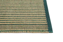 HAY - Tæppe - Tapis - Sort og Grøn / Black and Green - 60x95 cm