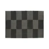 HAY - Tæppe Check Rug - Black L/ Sort - 170 x 240 cm
