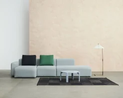 HAY - Tæppe Check Rug - Black L/ Sort - 170 x 240 cm