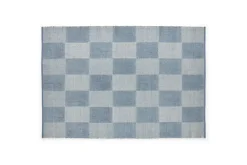 HAY - Tæppe Check Rug - Light Blue S/Lyseblå - 140 x 200 cm