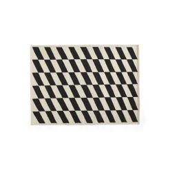 Hay - Tæppe Shift Kelim - Sort - 140 x 200 cm