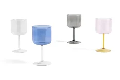 HAY - Vinglas - Tint Wine Glass - Set of 2 / Green and Pink