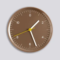 Hay - Wall Clock (Recycled) - Brun