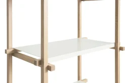 Hay - Woody Shelving 2.0 Column High - Hvid/Eg - 6 hylder