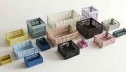 HAY Colour Crate - Cube - Charcoal
