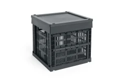 HAY Colour Crate - Cube - Charcoal