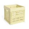 HAY Colour Crate - Cube - Light yellow