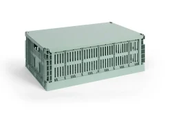 HAY Colour Crate - Large - Sage green