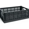 HAY Colour Crate - Large - Charcoal