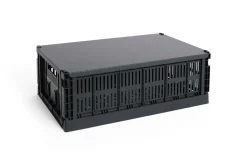 HAY Colour Crate - Large - Charcoal