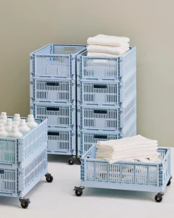 HAY Colour Crate - Large - Soft blue