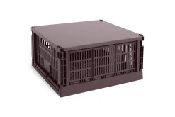 HAY Colour Crate - Large Square - Bordeaux