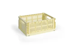 HAY Colour Crate - Medium - Light yellow