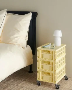 HAY Colour Crate - Medium - Light yellow
