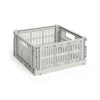 HAY Colour Crate - Medium Square - Grey