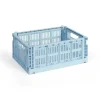 HAY Colour Crate - Medium - Soft blue