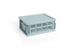 HAY Colour Crate - Medium - Dusty blue