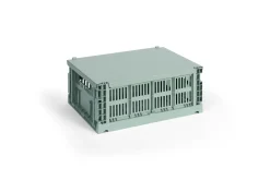 HAY Colour Crate - Medium - Sage green