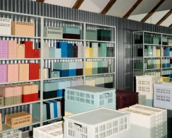 HAY Colour Crate - Medium Square - Off-white