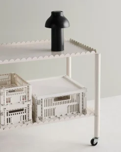 HAY Colour Crate - Medium Square - Off-white