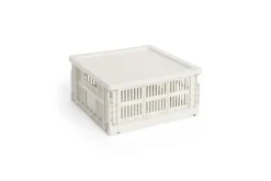 HAY Colour Crate - Medium Square - Off-white