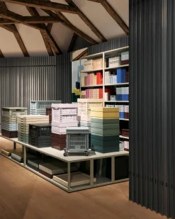 HAY Colour Crate - Medium Square - Dark green