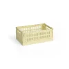 HAY Colour Crate - Small - Light yellow