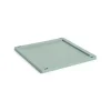 HAY Colour Crate Lid Plastic - Medium Square / Cube - Sage green