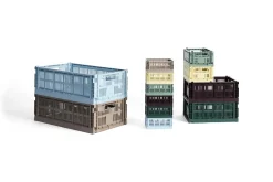 HAY Colour Crate Lid Plastic - Medium - Electric blue