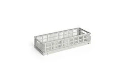 HAY Colour Crate Mini - Oblong - Grey