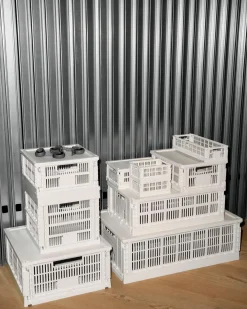 HAY Colour Crate Mini - Oblong - Off-white