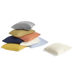 Hay pude - Texture Cushion - Dark Blue - 50x50 cm