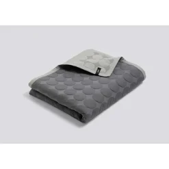 Hay sengetæppe - Mega Dot Dark Grey - 235 x 245 cm - Mørkegrå