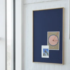 Hemverk - Opslagstavle m. akustiske egenskaber - Recy - Blå - 60x100 cm