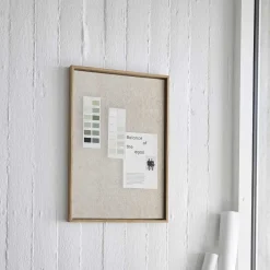 Hemverk - Opslagstavle m. akustiske egenskaber - Recy - Beige - 40x60