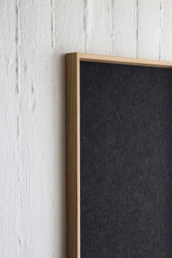 Hemverk - Opslagstavle m. akustiske egenskaber - Recy - Grå - 40x100 cm