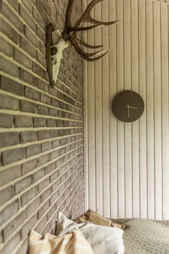 Hemverk - Vægur - Dark Oak - Mørk Eg/Kobber - Ø38 cm