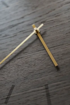 Hemverk - Vægur - Dark Oak - Mørk Eg/Kobber - Ø38 cm