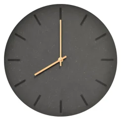 Hemverk - Vægur - Gunpowder - Sort/Guld - Ø28 cm