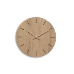 Hemverk - Vægur - Light Oak - Eg/Kobber - Ø28 cm