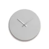 Hemverk - Vægur - Shape - Lys grå - Sølv visere - Ø38 cm