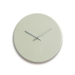 Hemverk - Vægur - Shape Caqui - Sølv visere - Ø38 cm