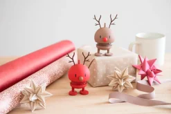 Hoptimist - Christmas - Medium Reindeer, brun, Rensdyr