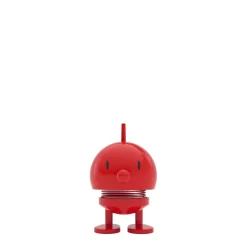 Hoptimist - Klassisk - Bumble Small, Rød - 7x6 cm